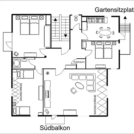 Апартаменты Hartenfels 3